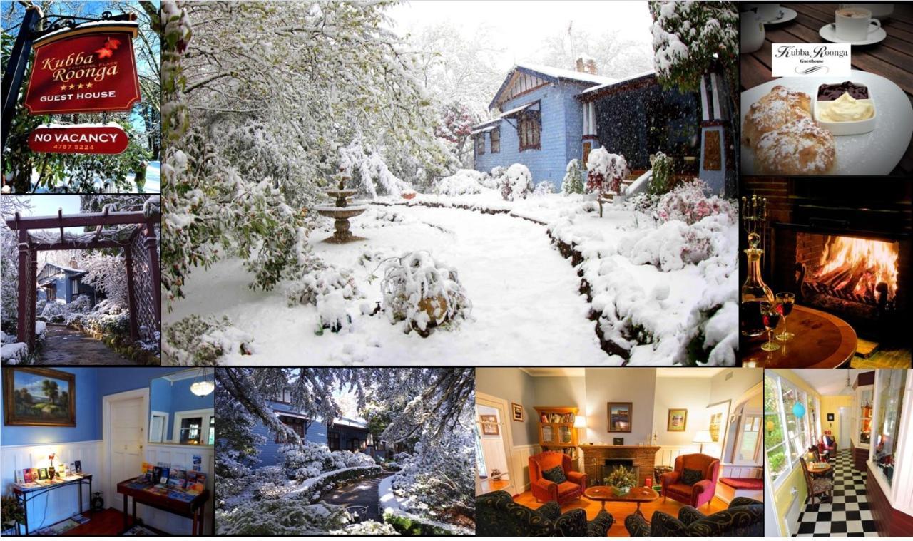 Kubba Roonga Guesthouse - Boutique Luxury Spa Retreat & Gardens - Blue Mountains ブラックヒース エクステリア 写真