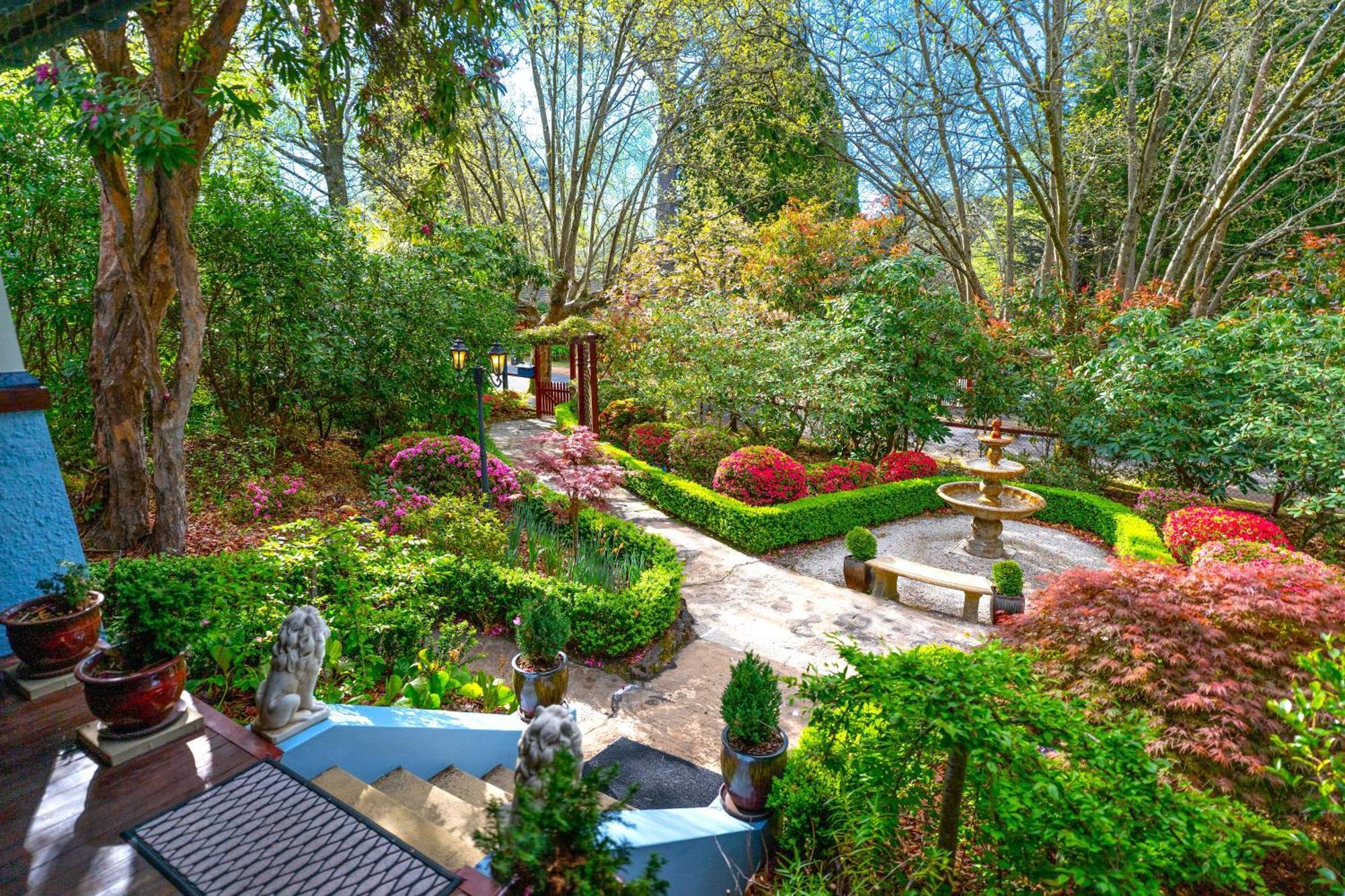Kubba Roonga Guesthouse - Boutique Luxury Spa Retreat & Gardens - Blue Mountains ブラックヒース エクステリア 写真